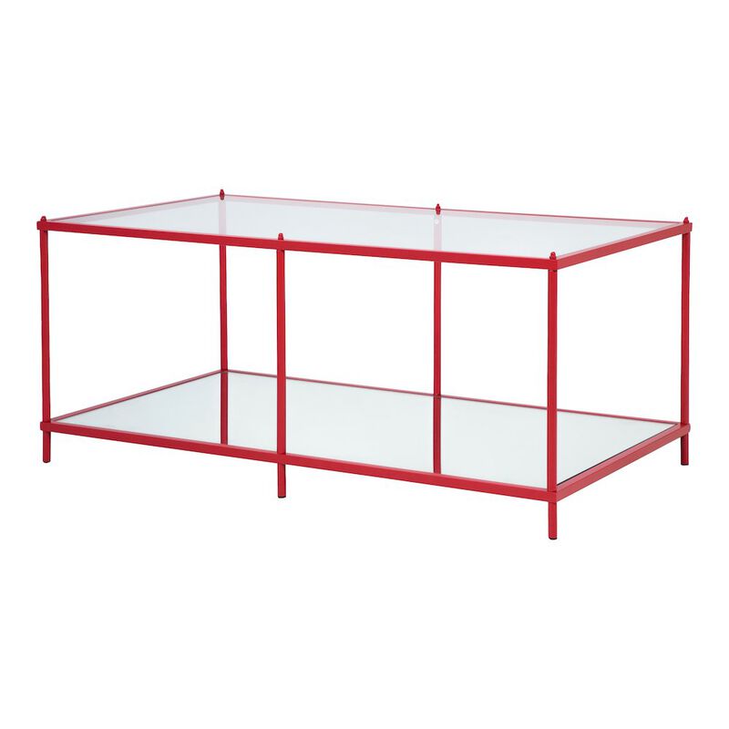 ENITIAL STAR Mendry Metal 1-Shelf Coffee Table