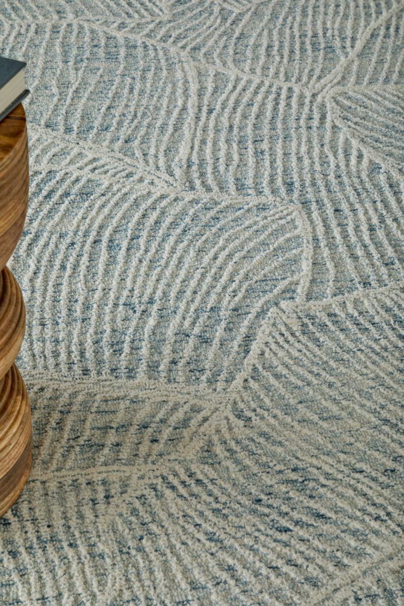 Winston 8B02F Blue/Ivory 9' x 12' Rug image number 3