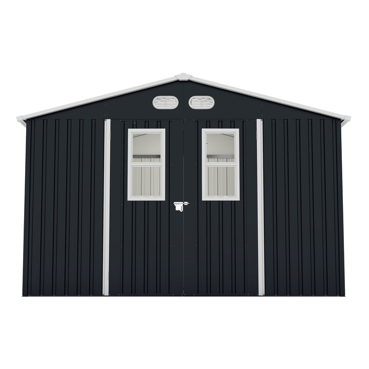 Outdoor Storage Shed, 8x10  protective film