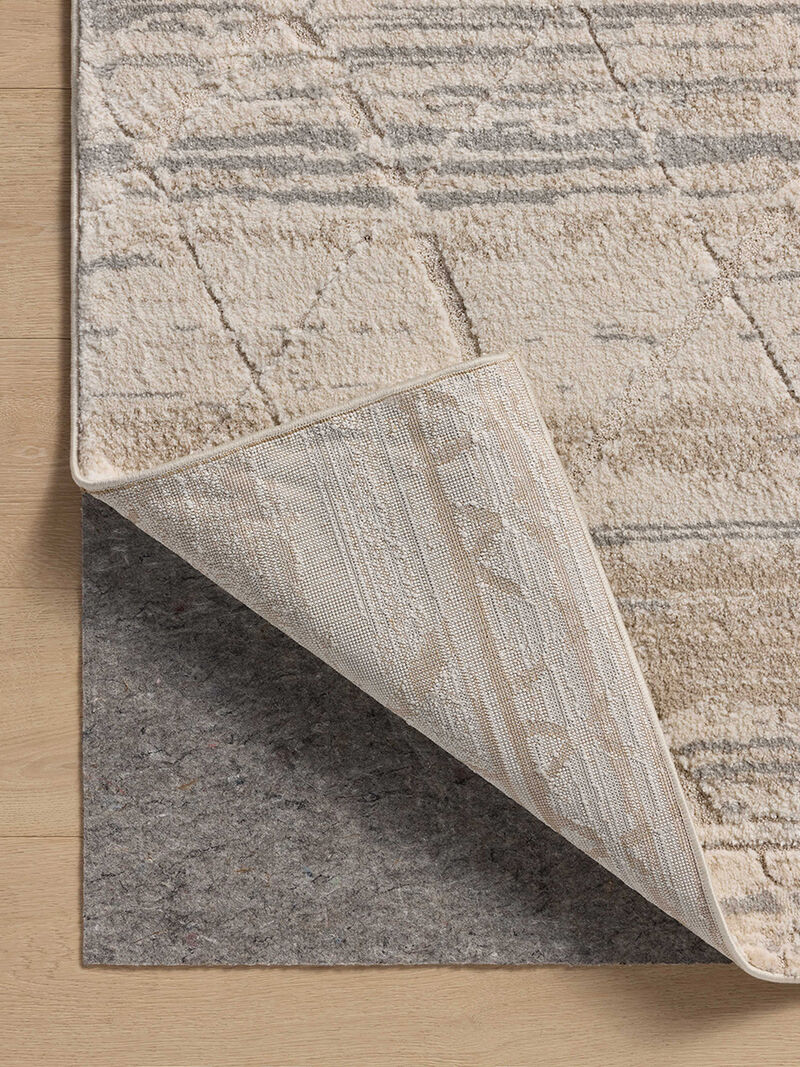 Monty MOT02 Ivory/Natural 7'10" x 10' Rug by Amber Lewis x Loloi