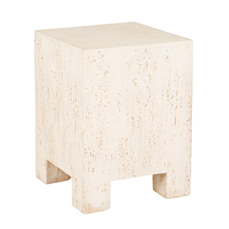 Magnesium Oxide Indoor Outdoor Square Side Table image number 0