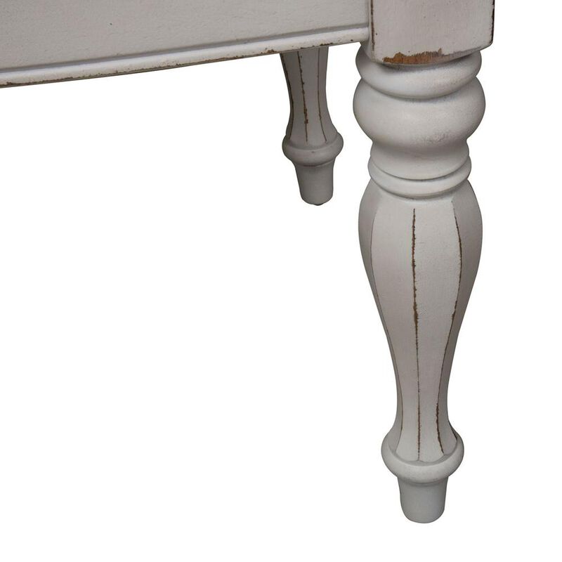 Liberty Furniture Magnolia Manor Splat Back Side Chair (RTA) in Antique White image number 7