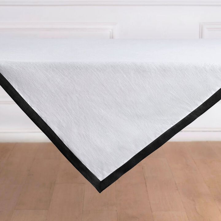 Solino Home 100% Pure Linen Table Throw - Classic