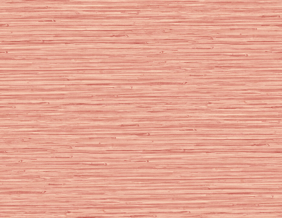 Rushmore Coral Faux Grasscloth Wallpaper (Set of 2)