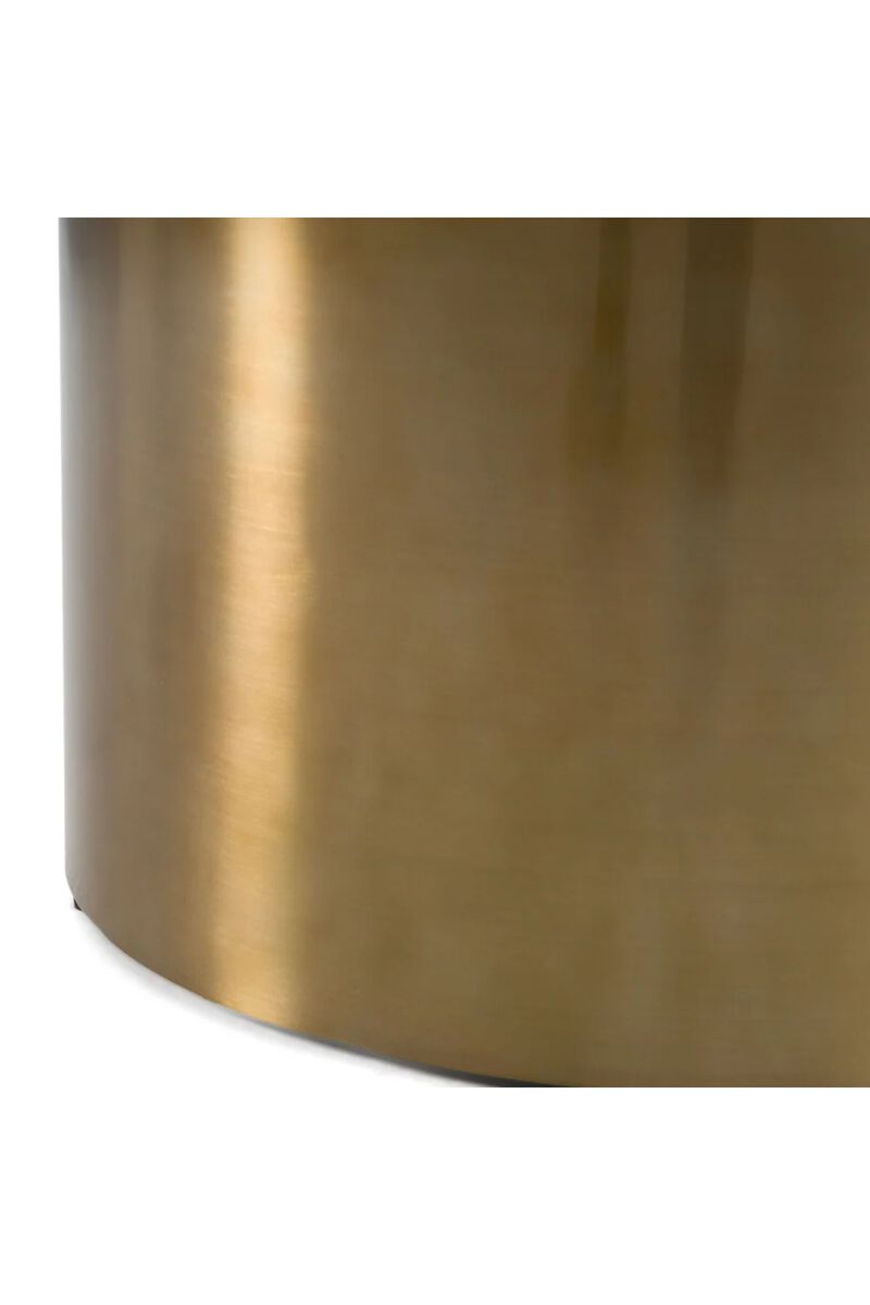White and Gold Coffee Table | OROA Modern Rocky image number 5