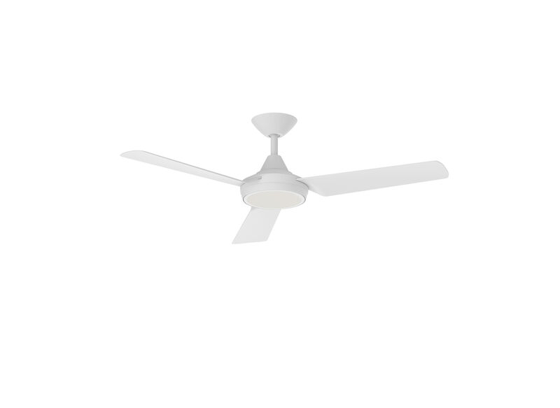 ENLIGHT 52" Smart DC Ceiling Fan with Light, Matter Smart Home Integration, CCT and Dimmable LED, 3 Blades, Damp/Outdoor Covered Rated image number 0