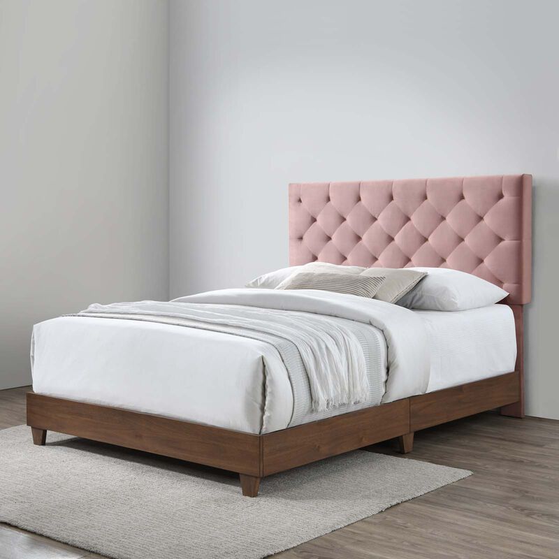 Modway - Rhiannon Diamond Tufted Upholstered Performance Velvet Queen Bed image number 1