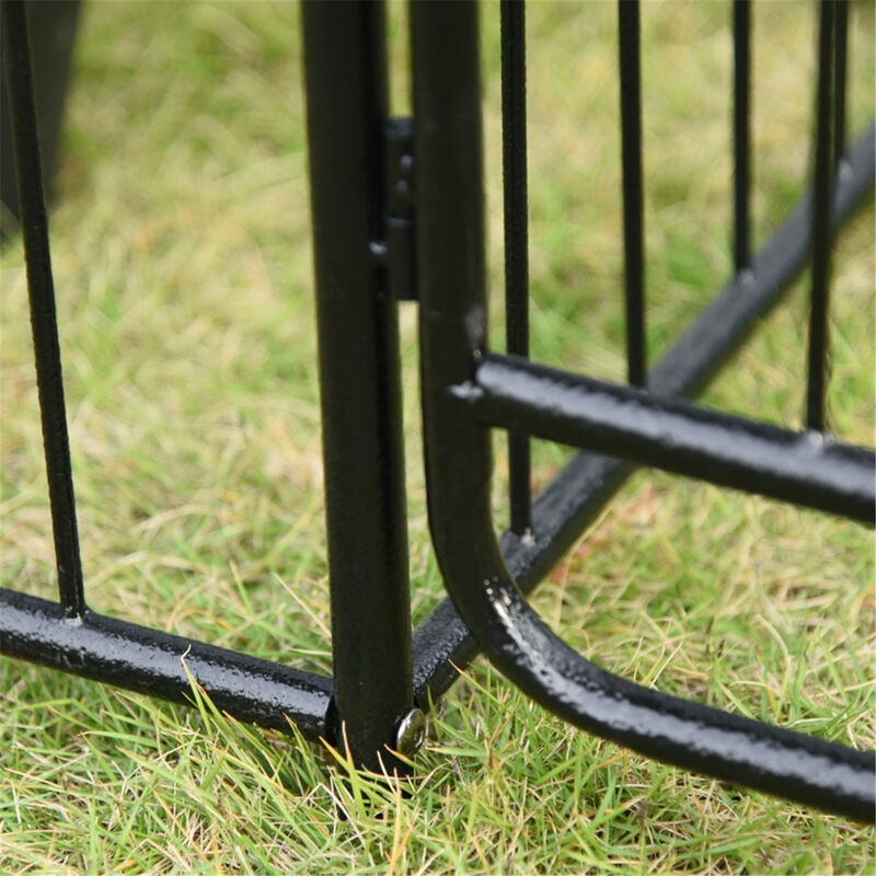 Metal Garden Arch Sturdy Arbor for Climbing Plants & Vines