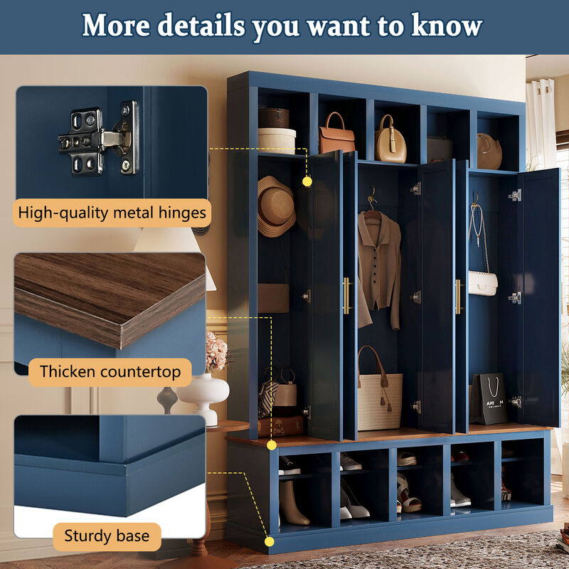Voklos Entryway Storage Cabinet image number 4