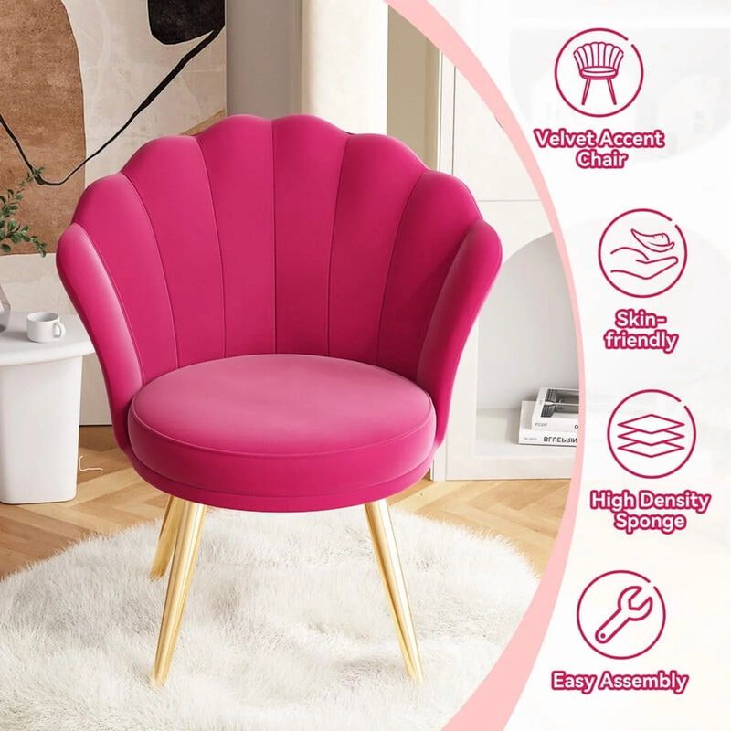 Modern Accent Chair Armchair for Living Room Bedroom Single Sofa Lounge Seating image number 4