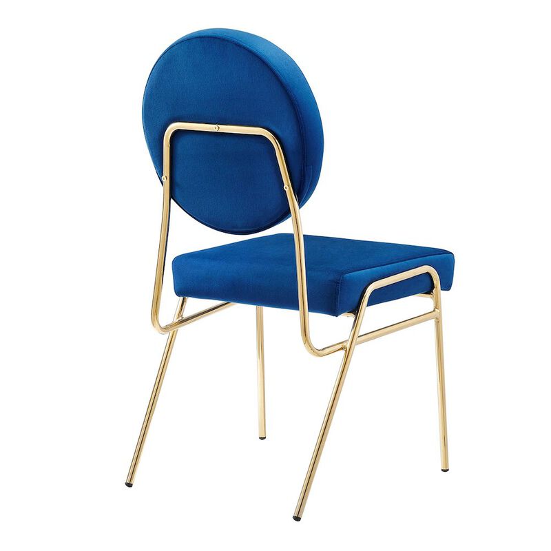 Craft Performance Velvet Dining Side Chair image number 4