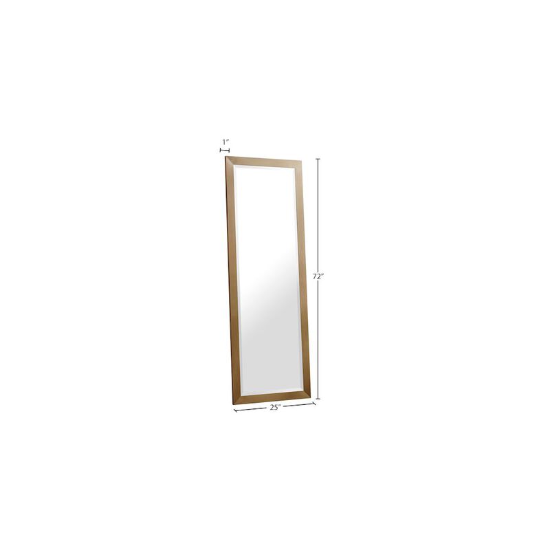 Meridian Furniture Hepburn Gold Mirror