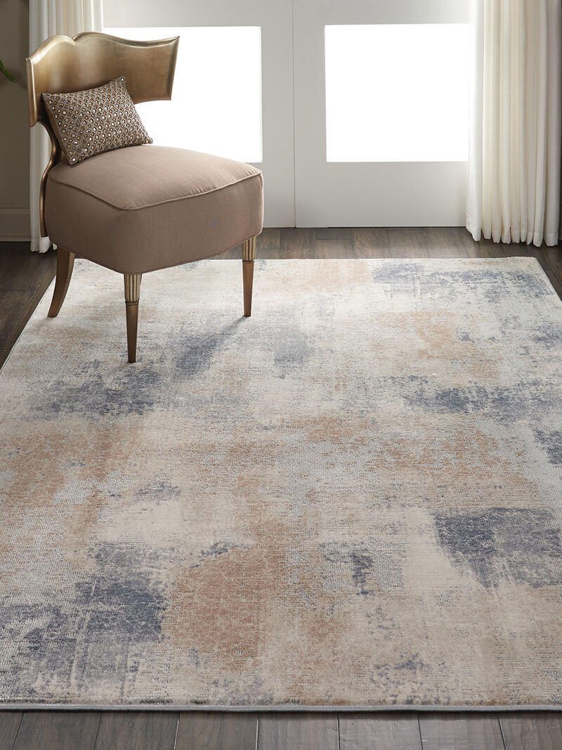 Rustic Textures RUS02 Beige/Gray 3'11" x 5'11" Rug image number 5