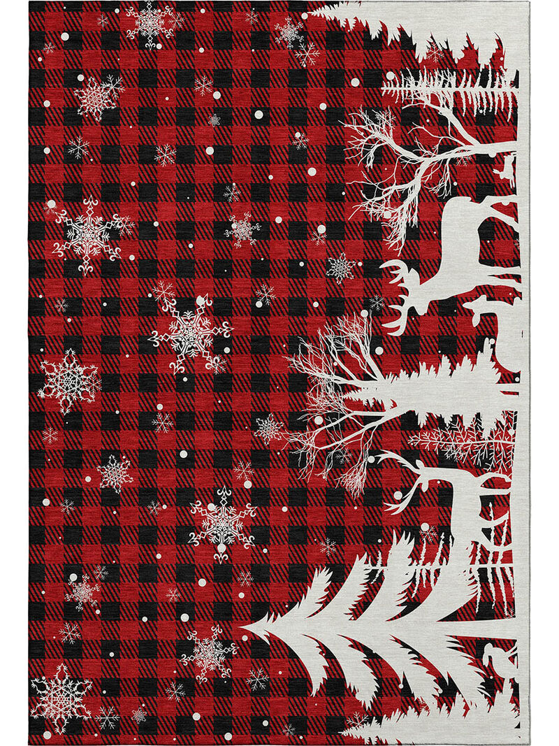 Merry & Bright MY26 Red 30" x 46" Rug