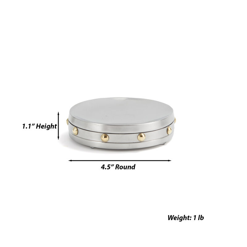 Rivets Soap Dish image number 1