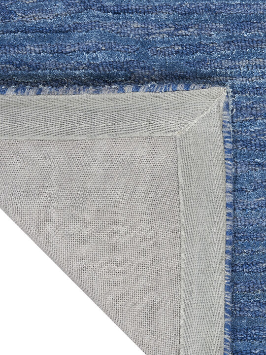 CK010 Linear LNR01 Blue 7'9" x 9'9" Rug