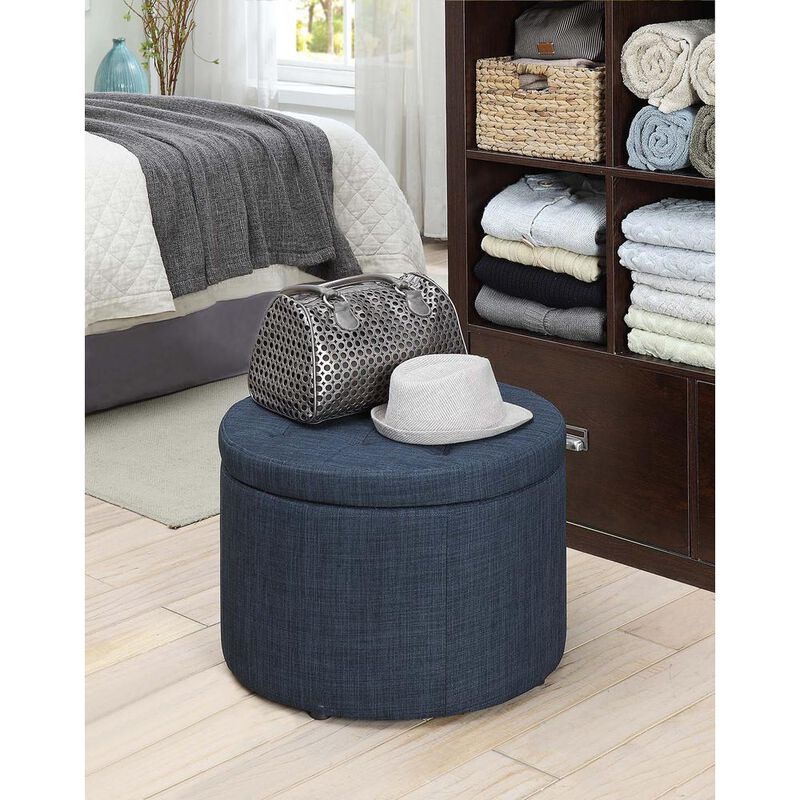 Convience Concept, Inc. Designs4Comfort Round Shoe Ottoman