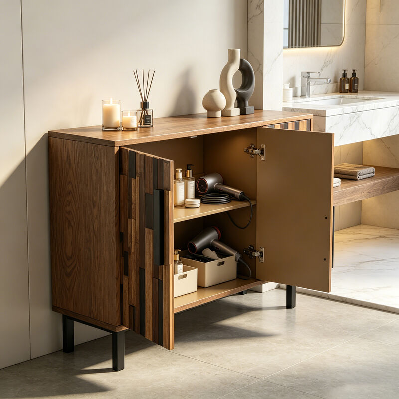 Poskig Rustic Sideboard image number 3