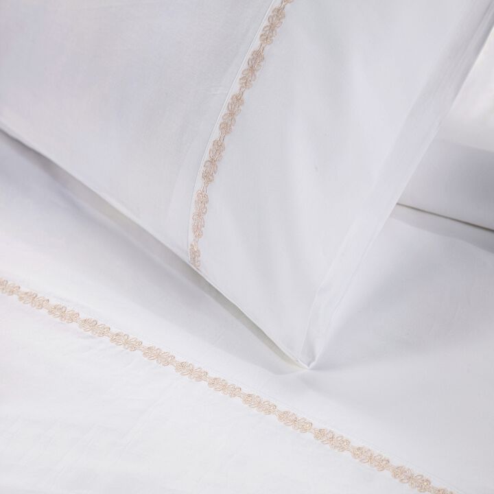 Laurel Blush Queen Sheet Set