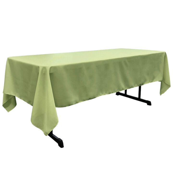 Rectangular Tablecloth 60 by 120 Inch Polyester Poplin