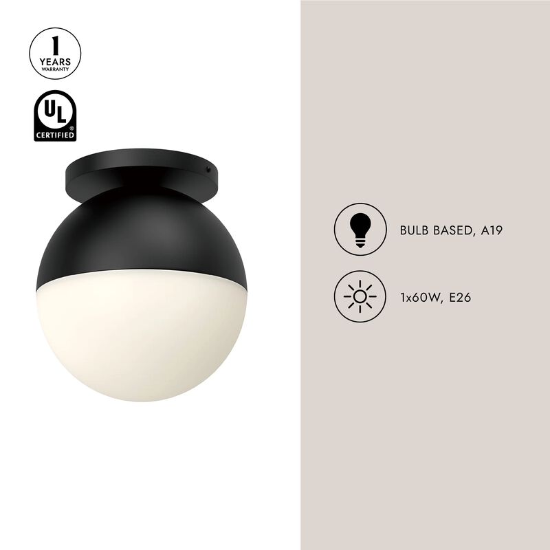 Monae 10 in 1 Light Flush Mount image number 3