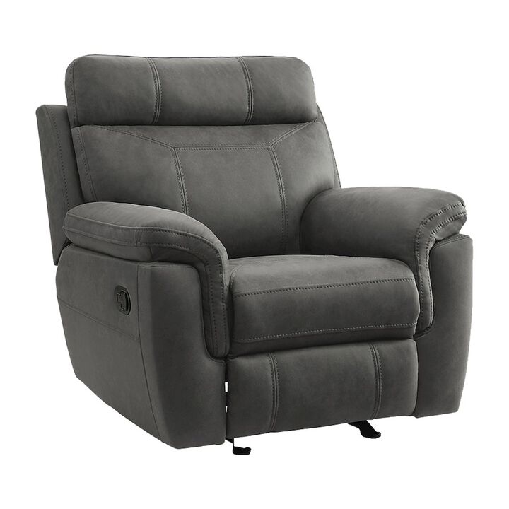 Lexicon Clifton Microfiber Glider Reclining Chair