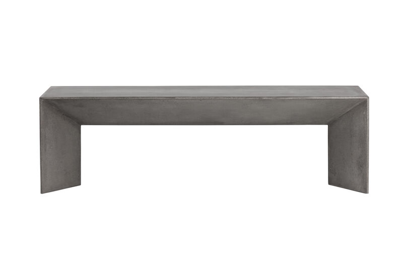 Quintessa Grey Bench image number 0
