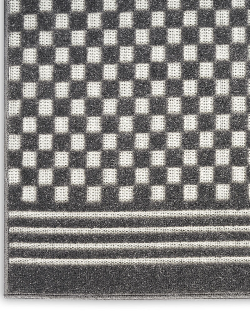 Care Free CAF02 Gray 6'7" x 9'2" Rug