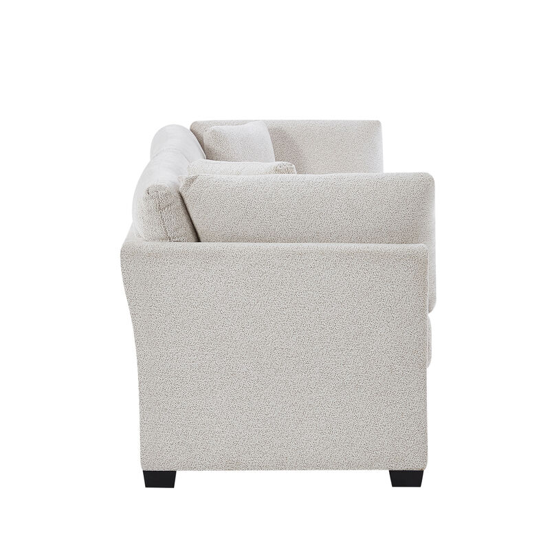 Zerv Modern Flared Arms Sofa image number 5