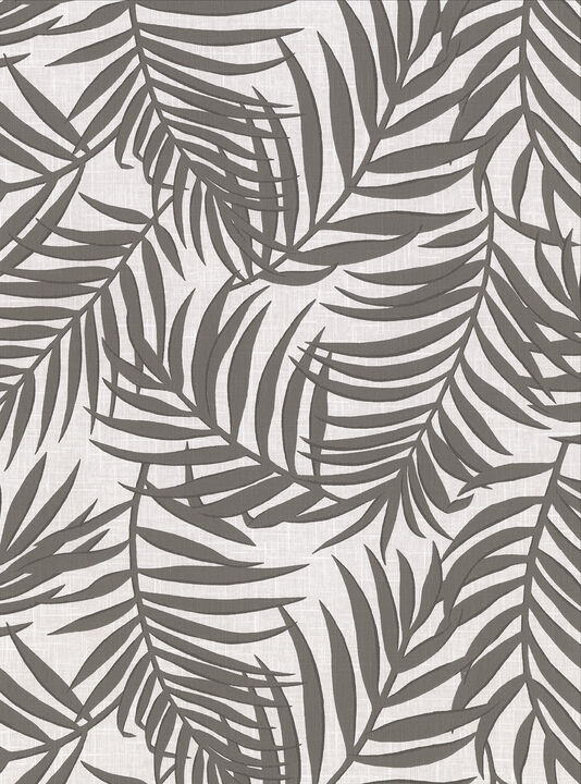 Lanai Grey Fronds Wallpaper