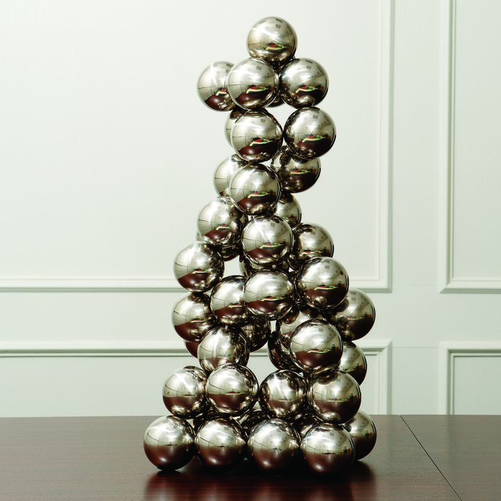 Sphere Sculpture- Silver