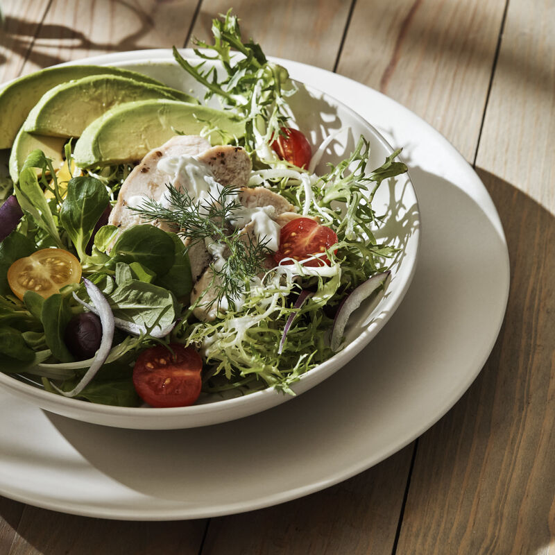 Porto by Stone Lain Semplice Stoneware 24 Piece Dinnerware Set