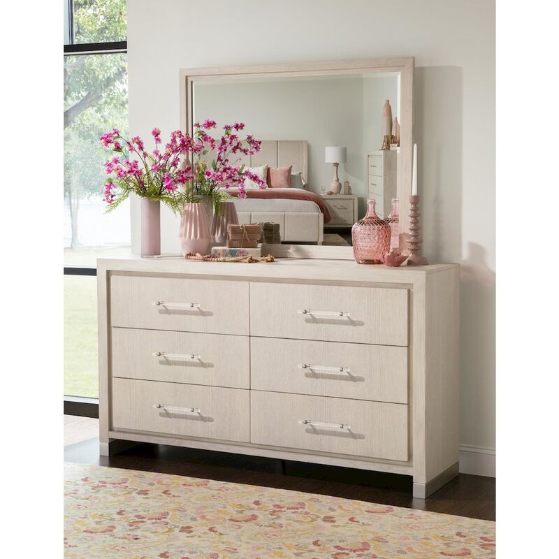 Legacy Classic Bliss Dresser (6 Drawers, RSF Jewelry Tray, Felt Line Top, Cedar Bottom Drawers)