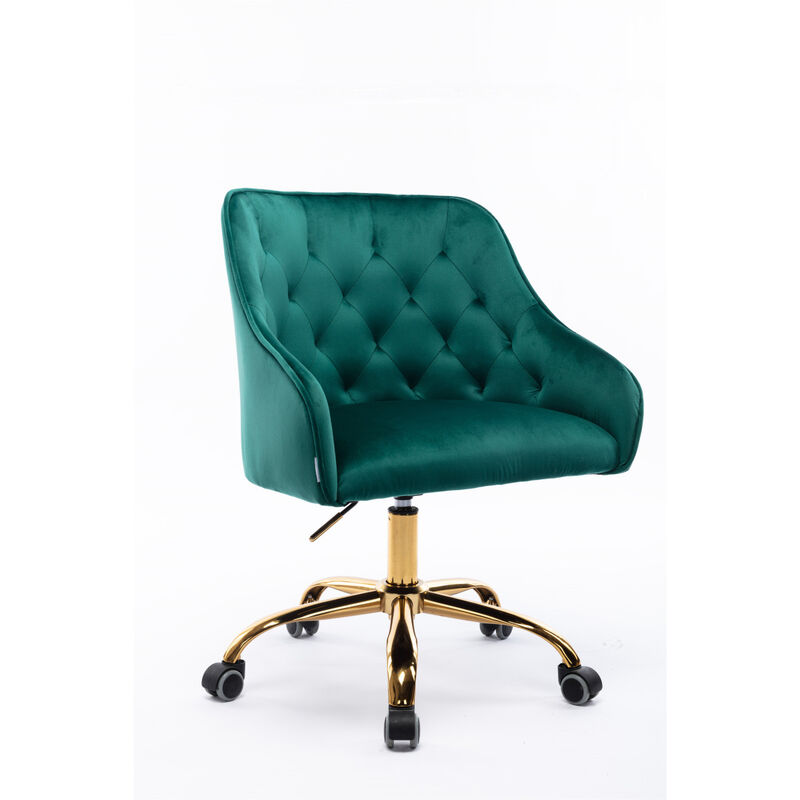 Swivel Shell Chair for Living Room/Bedroom, Modern Leisure office Chair
