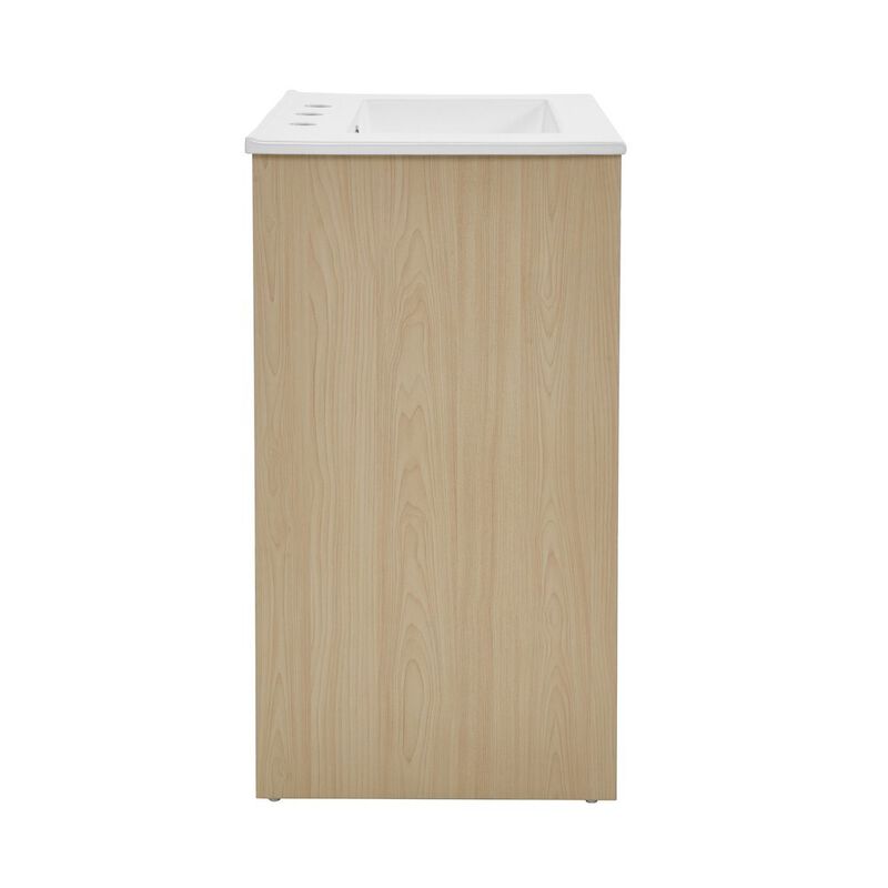 Virage 24 in. Bathroom Vanity with 3-Hole Ceramic Sink Top image number 4