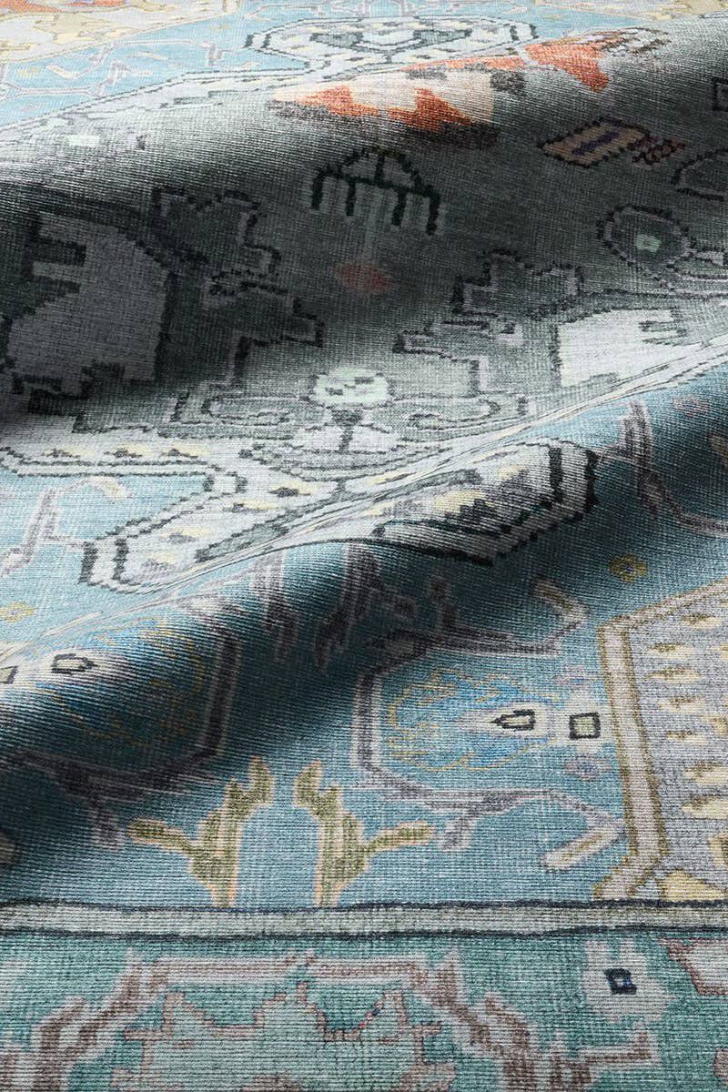 Harman Zenora Chinois Green 9' x 12' Rug by Kate Lester x Jaipur Living image number 9