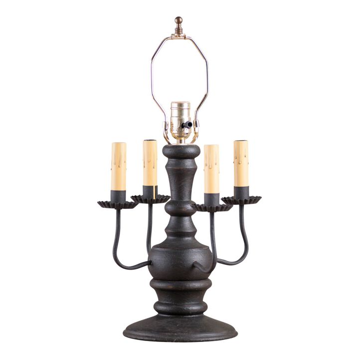 Cedar Creek Lamp Base In Black