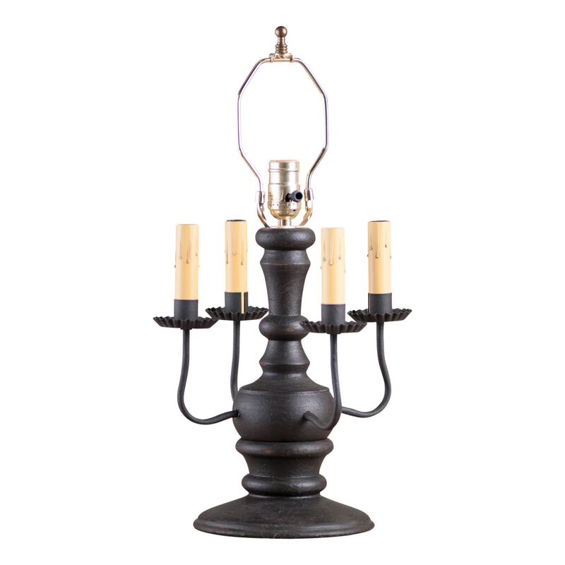 Cedar Creek Lamp Base In Black image number 0
