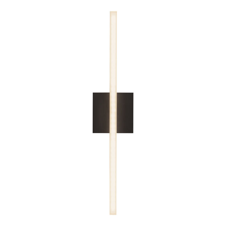 Vega 24-in Black Dimmable LED Wall Sconce