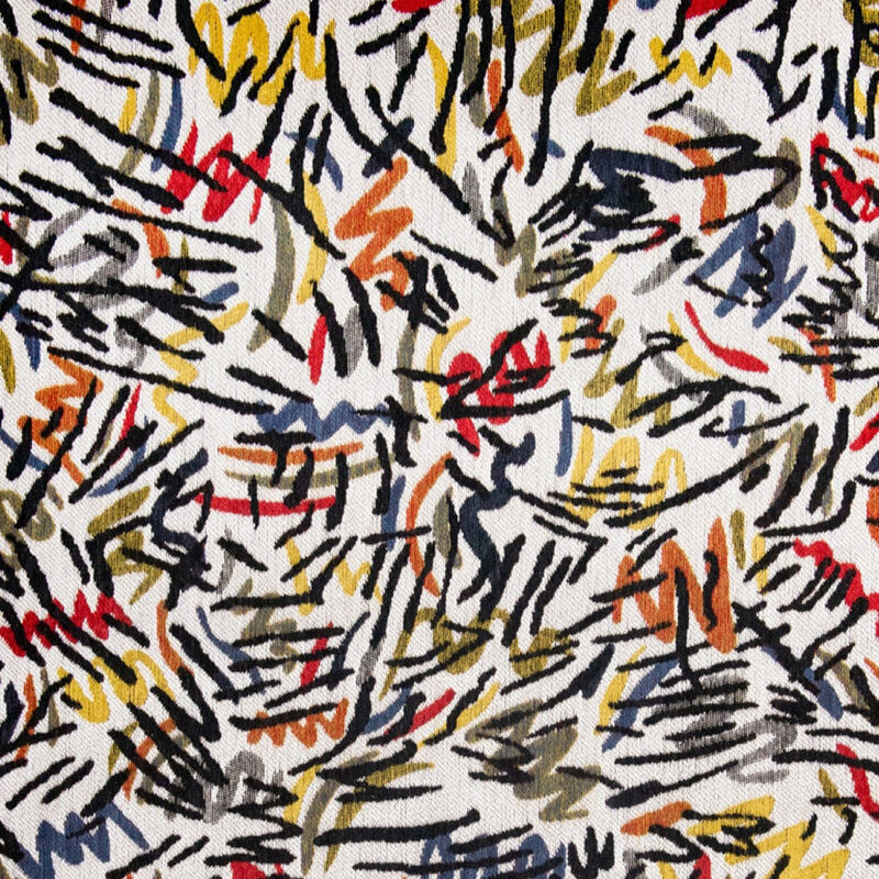 HomeRoots Abstract Non Skid Area Rug image number 3