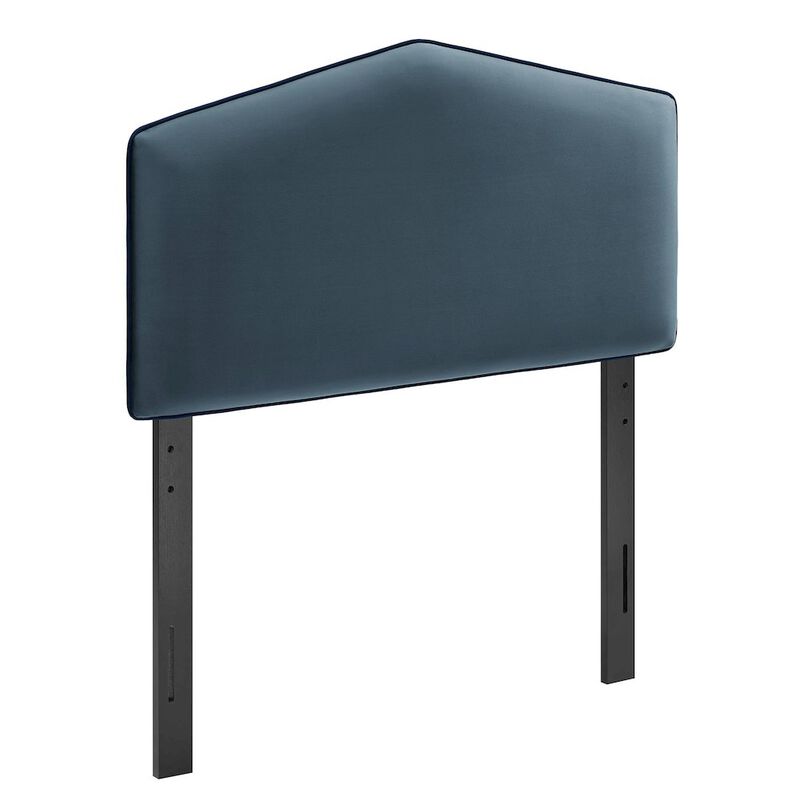 Cosette Performance Velvet Twin Size Headboard image number 0