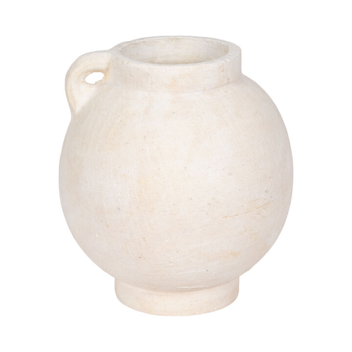 10" Bulbous Jug With Handle