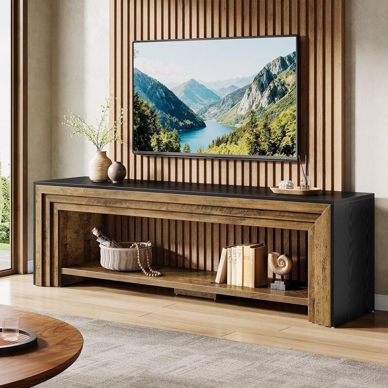 Tribesigns 70" TV Stand for 65/70/75-Inch TVs image number 2