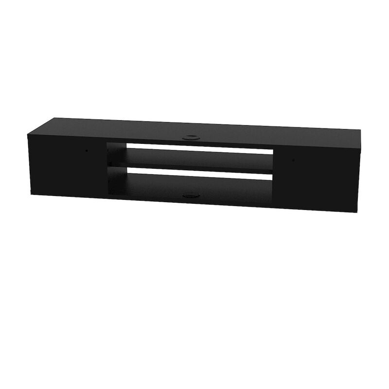 Decorotika Pivot Floating Tv Stand - Black