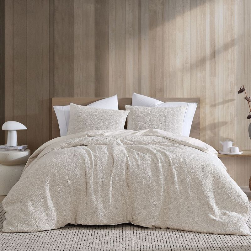 Geo Floral Matelasse 4 pc King