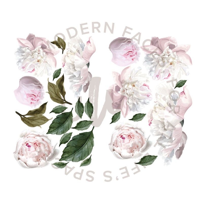 Peony Wall Decals