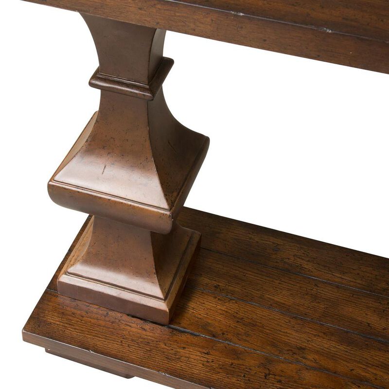 Liberty Furniture Sedona Sofa Table in Kona Brown image number 7