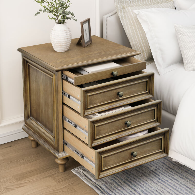 Zatsuk Farmhouse Nightstands image number 2