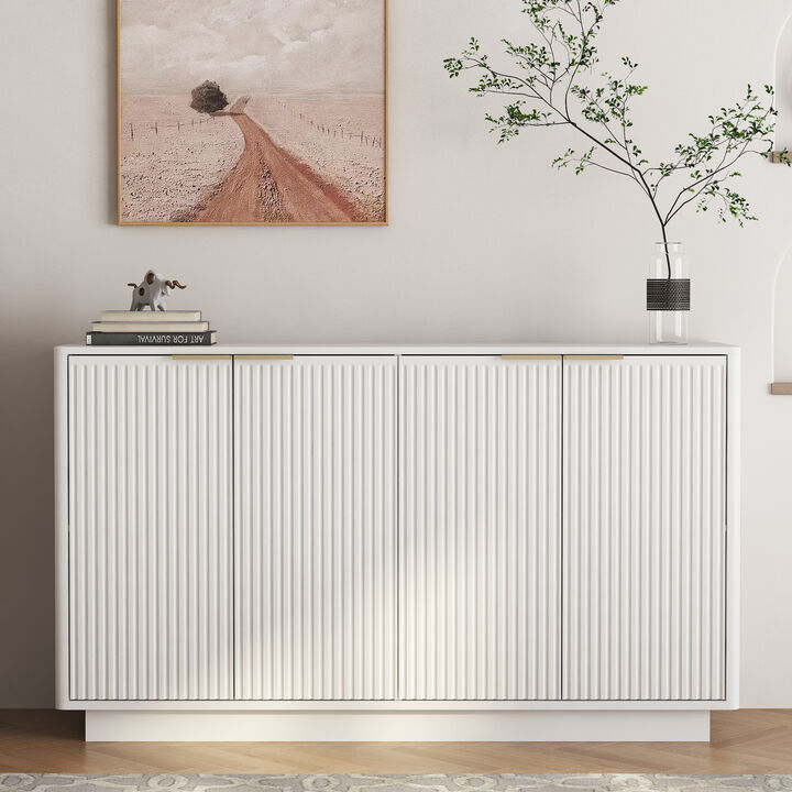 Kikcom Modern Sideboard Buffet Cabinet