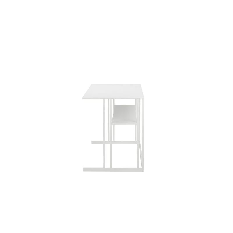 Pangea Home Miley Desk Metal White